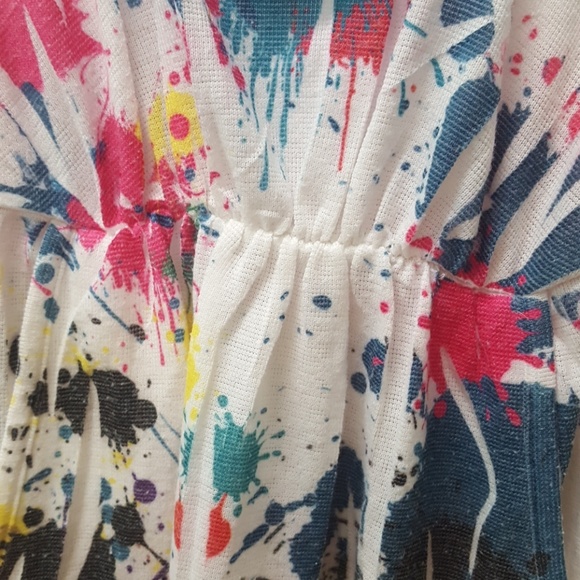 Forever21 Paint Splatter Tunic Tank - Picture 4 of 5